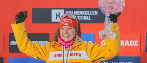 Kann sich ihren Olympia-Traum nicht erfüllen: Nathalie Armbruster. (Archivfoto) - © Christoffer Andersen/NTB/dpa