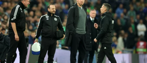Julian Nagelsmann und seinen Nationalspielern traut die Mehrheit der Deutschen laut einer Umfrage nicht den WM-Titel zu. - © Christian Charisius/dpa