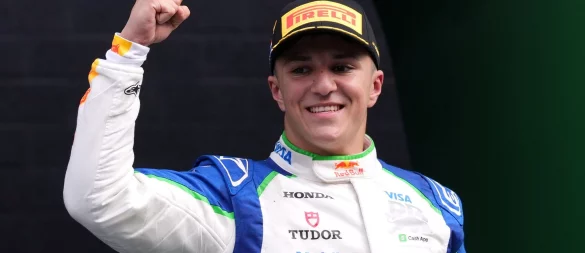 Isack Hadjar werden die größten Chancen eingeräumt, bald neben Max Verstappen für Red Bull zu fahren. (Archivfoto) - © Bradley Collyer/PA Wire/dpa