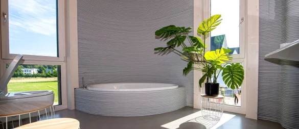 Weniger ist mehr: Durch hohe Luftfeuchtigkeit benötigen Badezimmerpflanzen meist weniger Wasser. - © Guido Kirchner/dpa/dpa-tmn