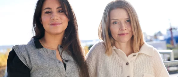 Almila Bagriacik und Karoline Schuch sind das neue Kieler «Tatort»-Team. - © Christian Charisius/dpa