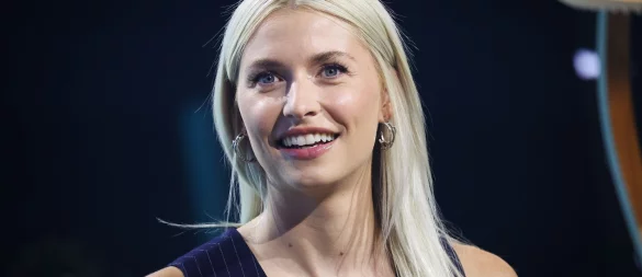 Lena Gercke ist beim Training umgeknickt. (Archivbild) - © Christian Charisius/dpa