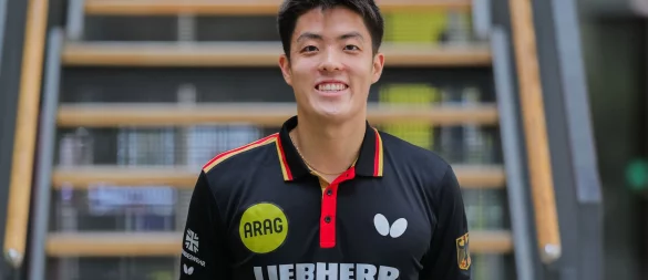 Tischtennis-Profi Dang Qiu. (Archivbild) - © Rolf Vennenbernd/dpa