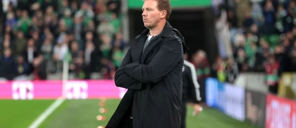 Bundestrainer Julian Nagelsmann äußert sich zur Torwart-Diskussion. - © Liam Mcburney/PA Wire/dpa