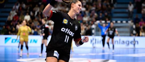Xenia Smits hat ein besonderes Länderspiel vor sich. - © Marco Wolf/dpa