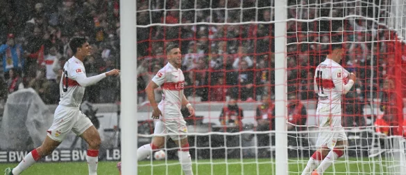 Bilal El Khannouss führt den VfB Stuttgart zum nächsten Heimsieg. - © Bernd Weißbrod/dpa