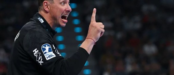 Trainer Filip Jicha und der THW Kiel hatten die MT Melsungen zu Gast. - © Sven Hoppe/dpa
