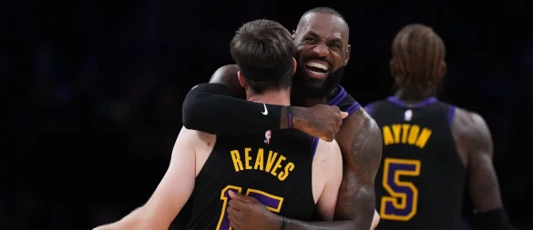 LeBron James hatte viel Spaß bei seinem Comeback. - © Jae C. Hong/AP/dpa