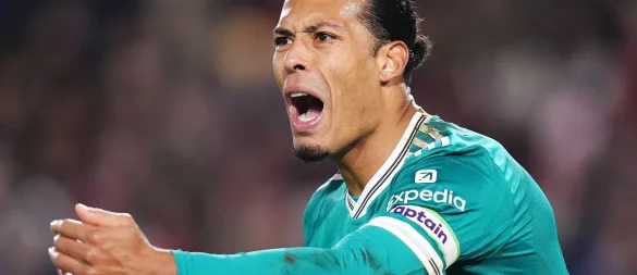 Virgil van Dijk ist bedient. - © John Walton/PA Wire/dpa