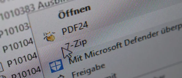 7-Zip lange nicht mehr aktualisiert? Dann wird es jetzt vielleicht höchste Zeit, um eine Sicherheitslücke zu schließen, die von Angreifern bereits ausgenutzt wird. - © Zacharie Scheurer/dpa-tmn