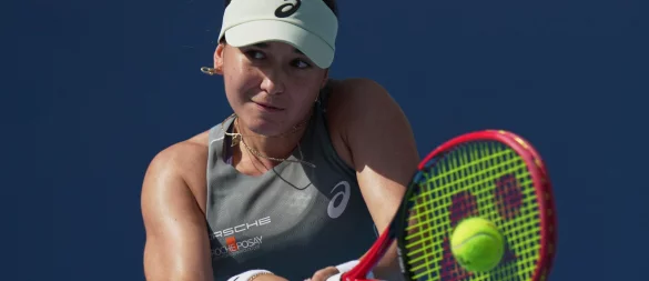 Tennisspielerin Eva Lys erhält Tausende Hassnachrichten. (Archivfoto) - © Andy Wong/AP/dpa