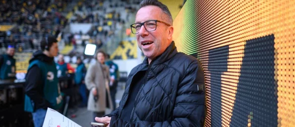 Kauczinski ist neuer Trainer bei den Löwen. (Archivbild) - © Robert Michael/dpa/ZB