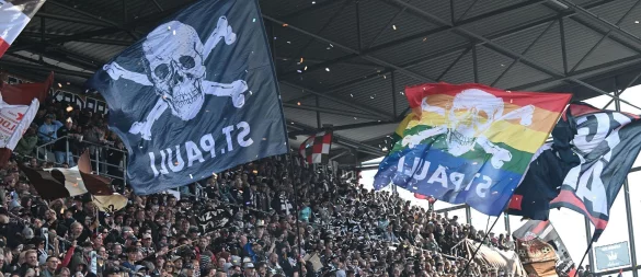 Der FC St. Pauli spielt am Wochenende in Frankfurt. - © Carmen Jaspersen/dpa