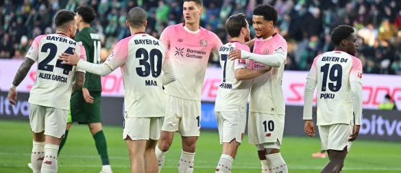 Nach dem Sieg in der Bundesliga gegen Wolfsburg wartet auf Bayer Leverkusen gegen Manchester City ein echter Härtetest. - © Swen Pförtner/dpa