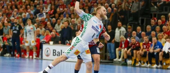 Matthias Musche traf im ersten Spiel von Beginn an nach seiner Verletzung gleich elf Mal. - © Michael Hundt/dpa