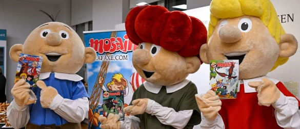 Abrax, Brabax und Califax sind seit Jahrzehnten allmonatlich unterwegs. - © Jens Kalaene/dpa