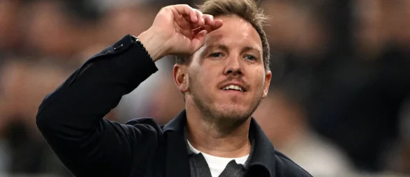 Der Blick geht nach vorne: Julian Nagelsmann erwartet auch in Belfast einen Sieg. - © Federico Gambarini/dpa