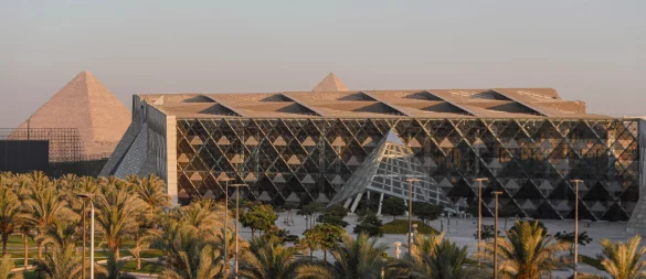 Das Große Ägyptische Museum zieht bisher im Schnitt 19.000 Besucher täglich an. (Archivfoto) - © Ahmed Gomaa/XinHua/dpa