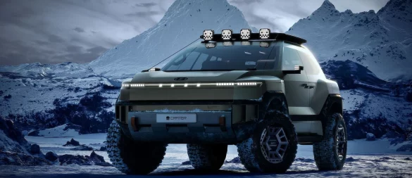 Hyundai präsentiert mit dem Crater Concept einen robusten Offroader für echte Abenteuer abseits befestigter Straßen. - © Hyundai/dpa-tmn