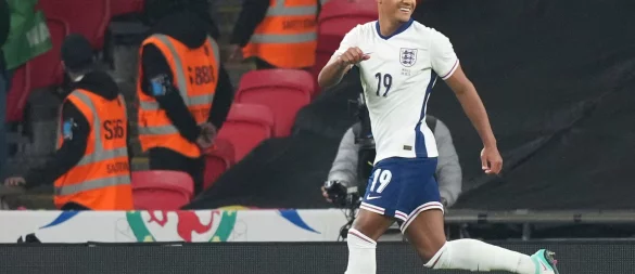 Ollie Watkins erzielte ein Tor für England - © Frank Augstein/AP/dpa