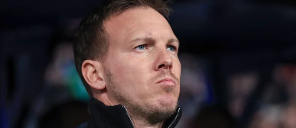 Julian Nagelsmann spricht über seine Personalplanungen für die WM. - © Jan Woitas/dpa