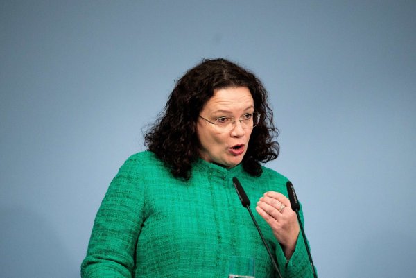 Die Vorstandsvorsitzende der Bundesagentur, Andrea Nahles, hält es für «nicht sehr wahrscheinlich», dass die Drei-Millionen-Marke in diesem Winter noch erreicht werde. (Archivbild) - © Carsten Koall/dpa