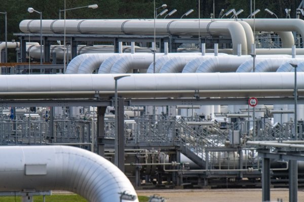 In Lubmin hätte das über Nord Stream 2 gelieferte russische Gas ankommen sollen. Doch so weit kam es nicht. (Archivbild) - © Stefan Sauer/dpa