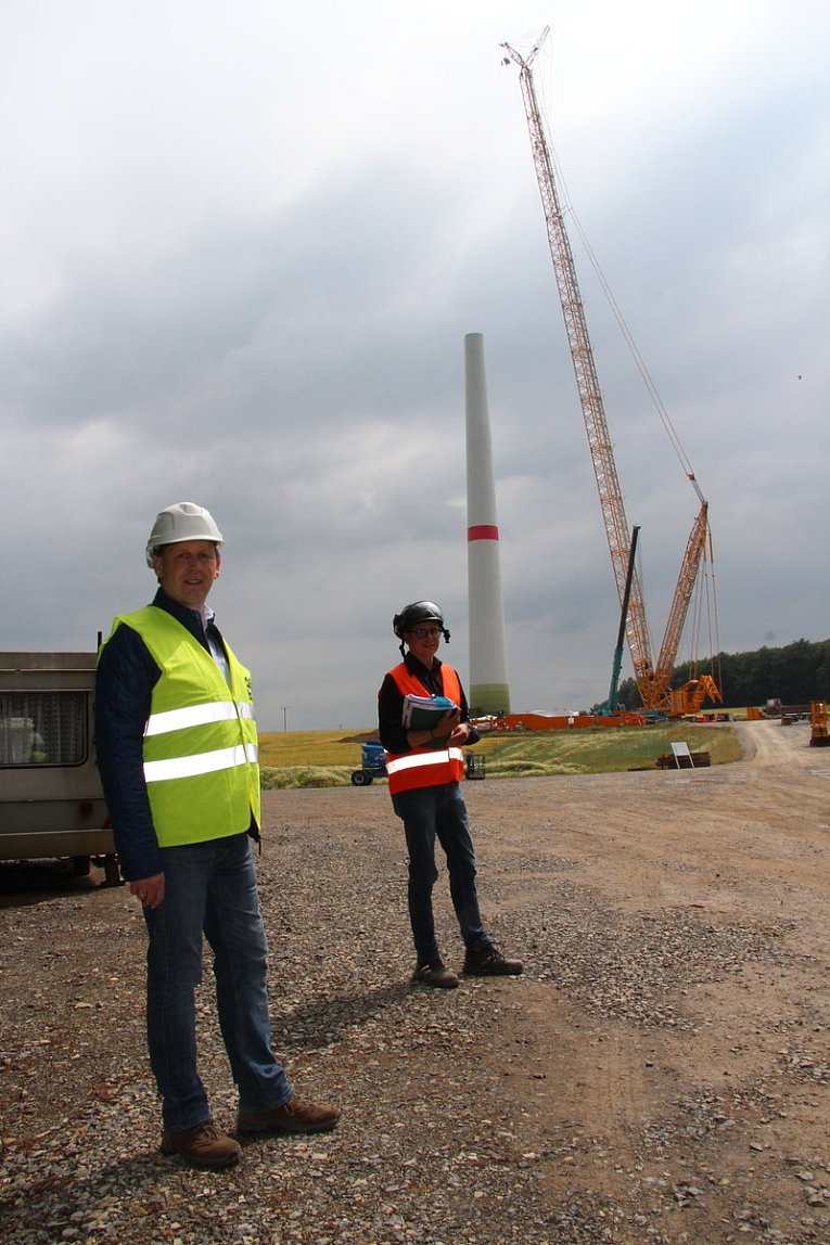 Der Windpark Blomberg-Istrup