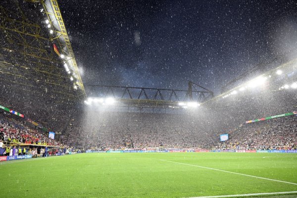 Zuletzt spielte Deutschland im EM-Achtelfinale beim Sieg gegen Dänemark im Dortmunder Stadion. - © Federico Gambarini/dpa
