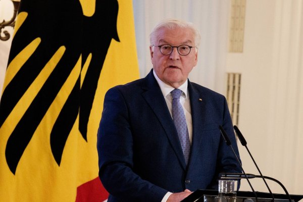 Bundespräsident Steinmeier gibt seine Entscheidung zur Auflösung des Bundestags bekannt. (Archivbild) - © Carsten Koall/dpa