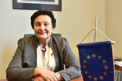 In gro&szlig;er Sorge: Hanna Machinska. - &copy; Tom Sundermann