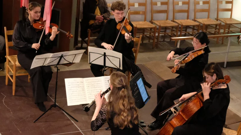 Das Brahmsquintett zu Gast in Bergkirchen. - &copy; Friedrich-Wilhelm R&ouml;dding