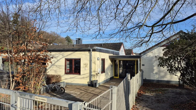 Die Kita Maßbruch ist in die Jahre gekommen. Das Gebäude soll einem Neubau weichen, sind sich Stadt und Träger einig. - © Lorraine Brinkmann