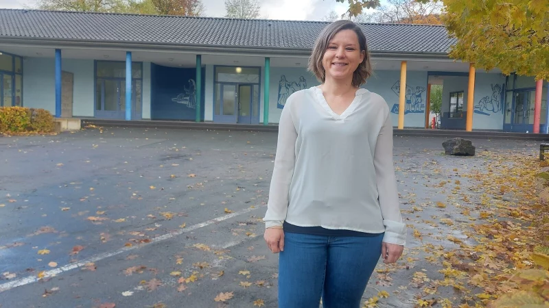 Die neue Schulleiterin Jana Wolf m&ouml;chte das Thema Mobbingpr&auml;vention weiter ausbauen. - &copy; Michaela Wei&szlig;e