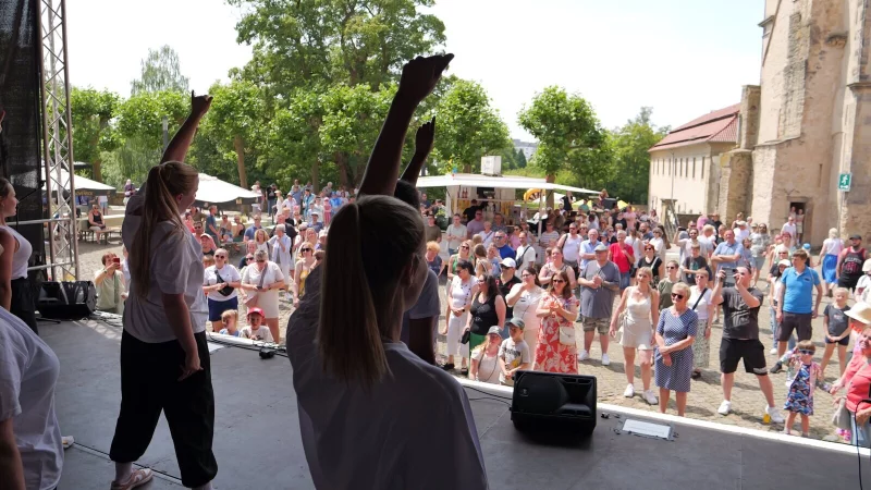 Tag der Weserrenaissance mit großem Familienfest auf Schloss Brake. Tanz Treff Hey sorgt für beste Unterhaltung mit Kindertanz bis Hip Hop. - © Thomas Krügler