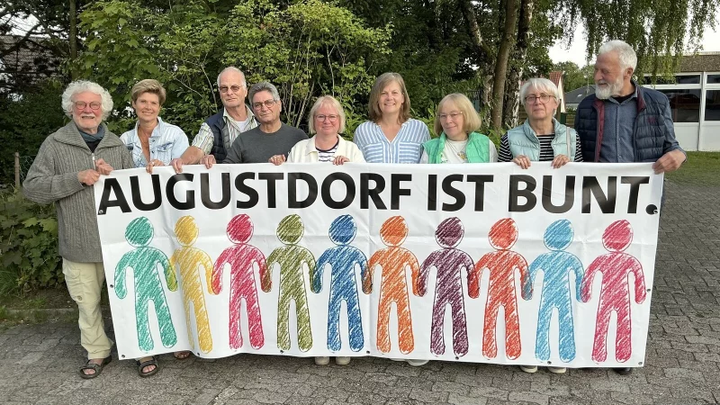 Das neue B&uuml;ndnis "Augustdorf ist bunt". - &copy; Augustdorf ist bunt