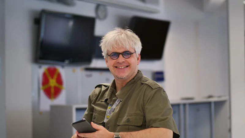 LZ-Redakteur Jost Wolf. - &copy; J&ouml;rg Hagemann