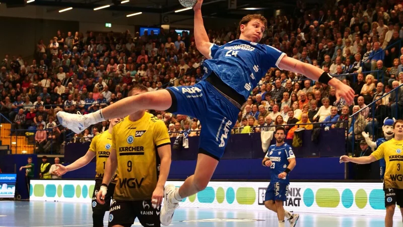 Joel Willecke bot gegen den TVB Stuttgart vorne wie hinten eine starke Partie. - © Jörg Hagemann