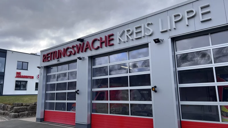Die Rettungswache des Kreises Lippe - © Seda Hagemann
