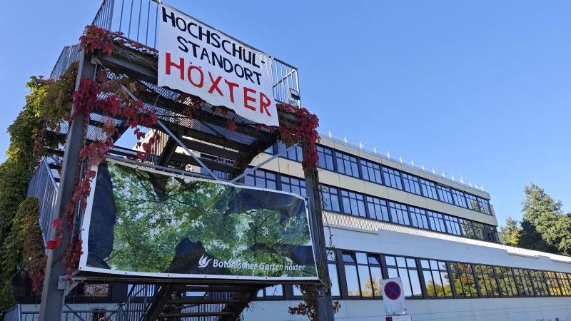 In H&ouml;xter regt sich Widerstand gegen das Aus der Lehre am Standort der TH OWL - auch bei Studierenden. - &copy; Svenja Ludwig