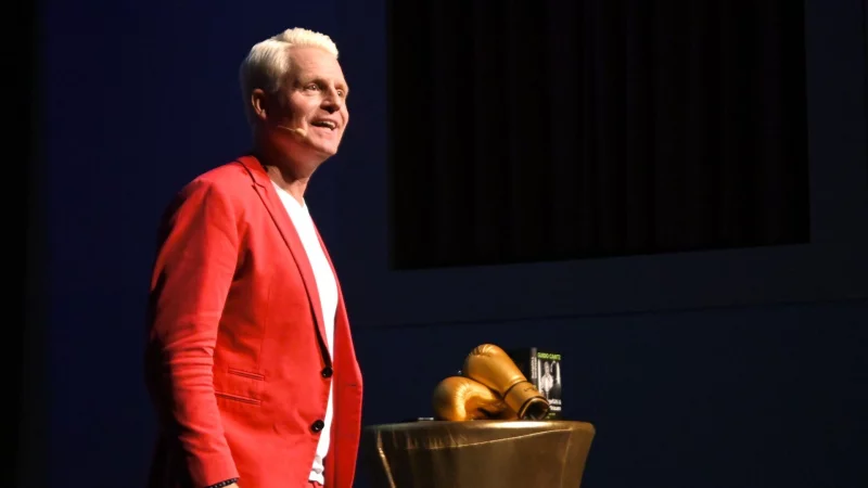 Guido Cantz hat das Detmolder Publikum hervorragend unterhalten. - &copy; Luca-Marie Dr&ouml;ge