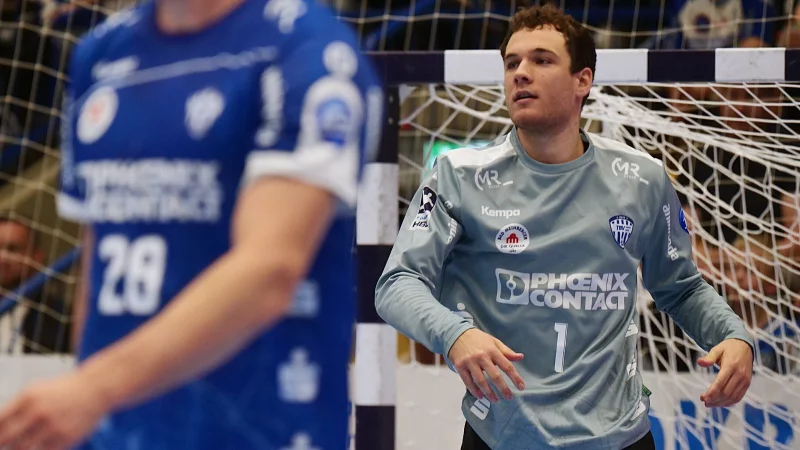 Constantin M&ouml;stl f&uuml;hlt sich im TBV-Dress wohl. - &copy; J&ouml;rg Hagemann