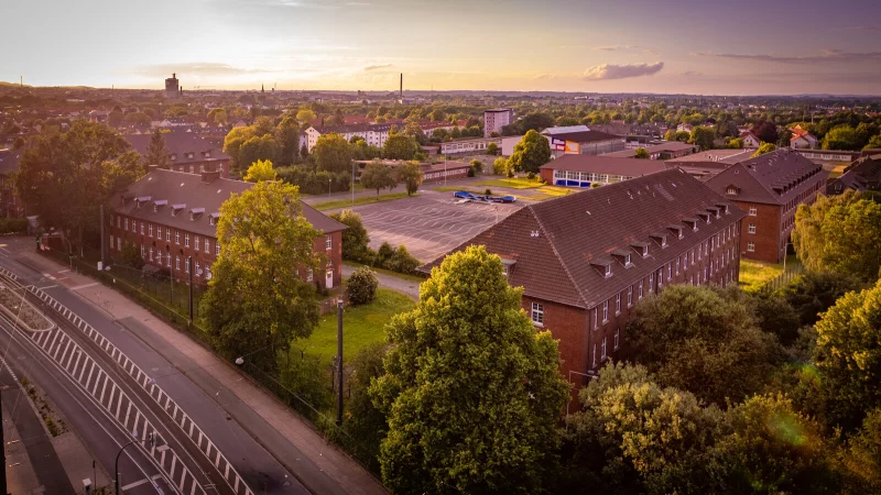 Auf dem Gelände der Rochdale Barracks in Bielefeld sollten eigentlich Wohnungen entstehen. Jetzt wurden die Pläne gestoppt. - © Mike-Dennis Müller / www.mdm.photo