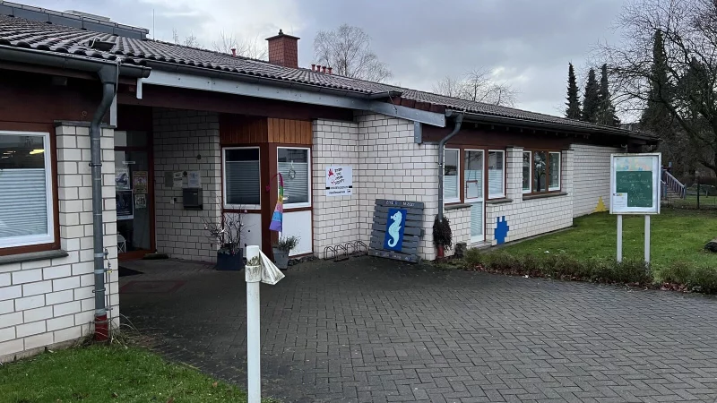 Die AWO-Kita Rasselbande an der Berliner Straße in Blomberg ist derzeit zu. - © Seda Hagemann