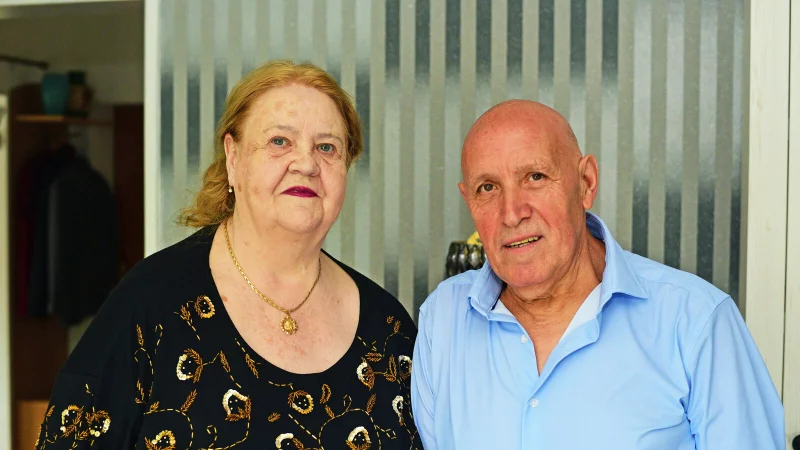 Adelheid und Guiseppe Castagna feiern Goldene Hochzeit. - &copy; Nicole Ellerbrake