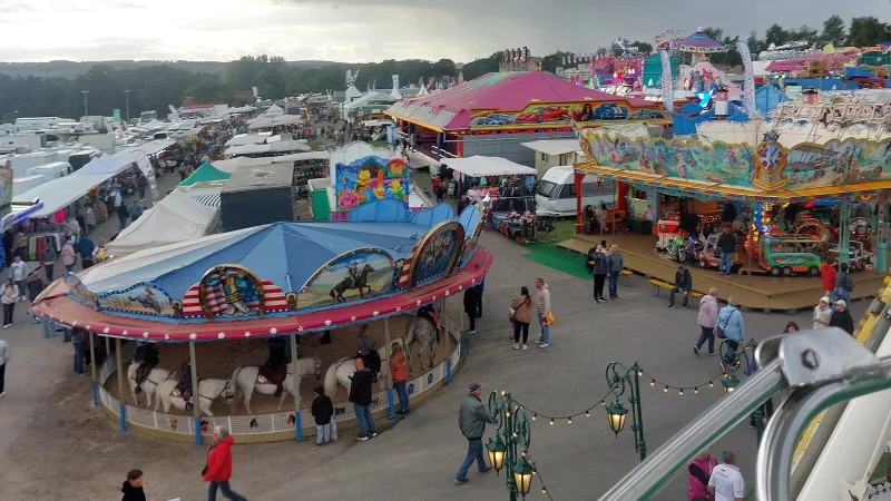 Das Ponykarussell auf Wilbasen gehört beinah zum Inventar der Traditionskirmes. Doch die Kritik am Umgang mit den Tieren wird immer lauter. Jetzt könnte Bewegung in die Thematik kommen. - © Archivfoto: Michaela Weiße