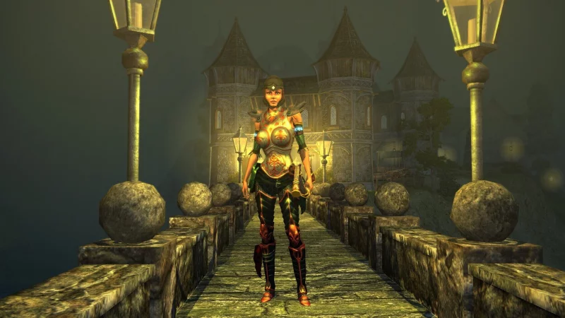 In der Nahansicht sind die neuen, hochaufl&ouml;senden Texturen gut erkennbar. Visuell beeindruckend war Sacred 2 auch schon zum urspr&uuml;nglichen Release 2008. - &copy; Deep Silver