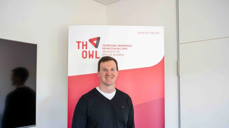Georg Halbeisen ist neuer Professor an der TH OWL. - © TH OWL