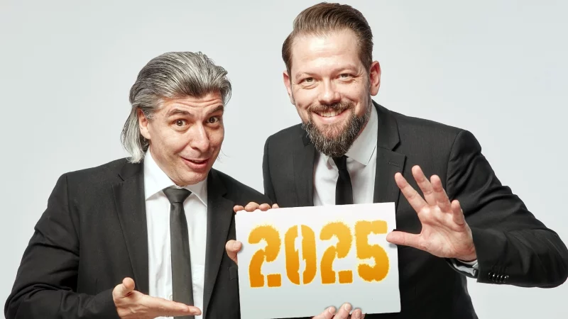 Das Comedy-Duo Onkel Fisch. - &copy; Rainer Holz