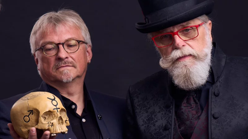 Charly und Belu (von links) von Fabula Magica. - &copy; Bernhard Luksch